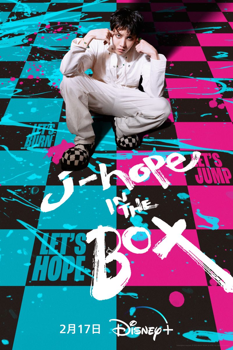 ▲《J-hope IN THE BOX》可至Disney+收看。（圖／Disney+）