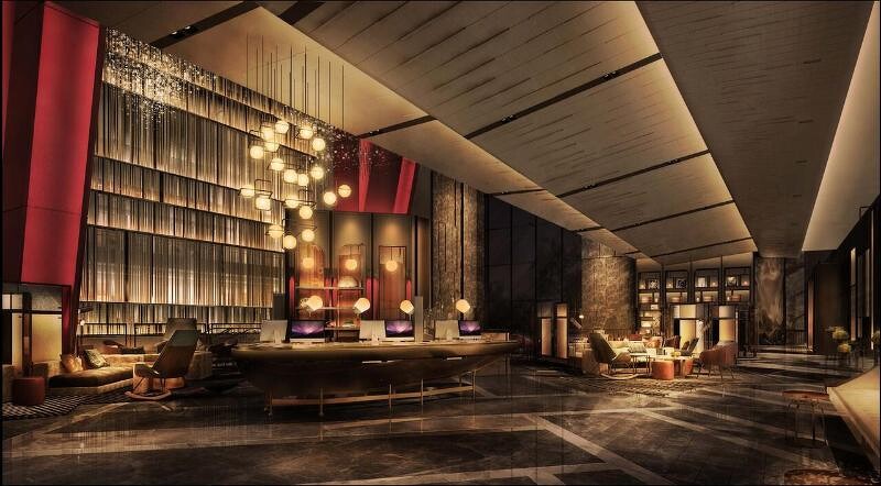 「首爾費爾蒙大使飯店」配置3間餐廳、高空酒吧、室內游泳池與水療中心。