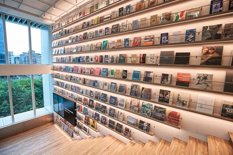 ▲排名為世界最美書店之一的「TSUTAYA BOOKSTORE蔦屋書店」。（圖／記者葉政勳攝 , 2023.04.26）