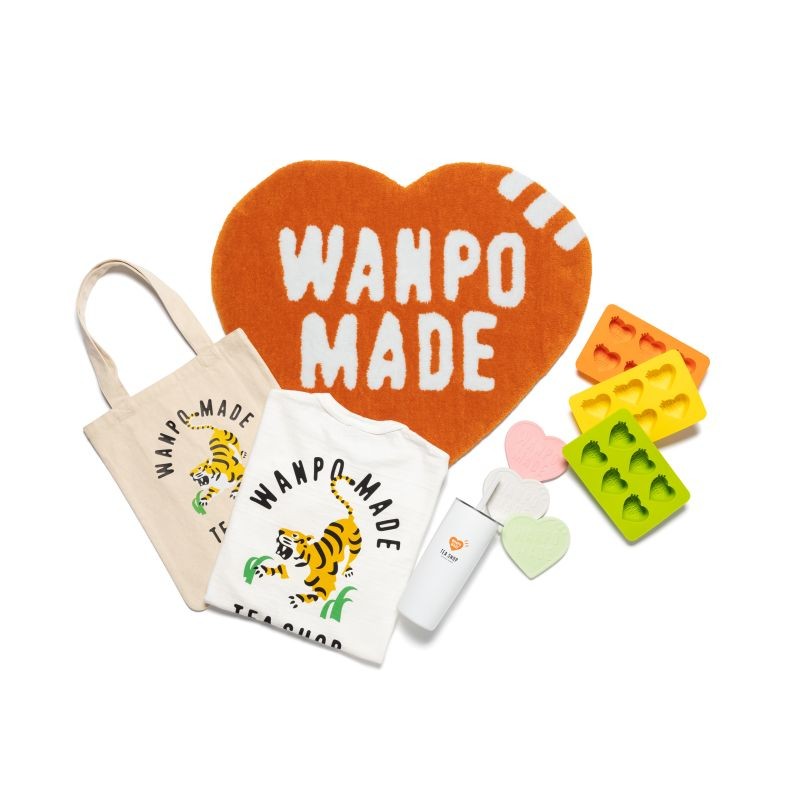 ▲萬波 x 日本潮牌HUMAN MADE打造「WANPO MADE」聯名商品。（圖／翻攝自萬波官網）