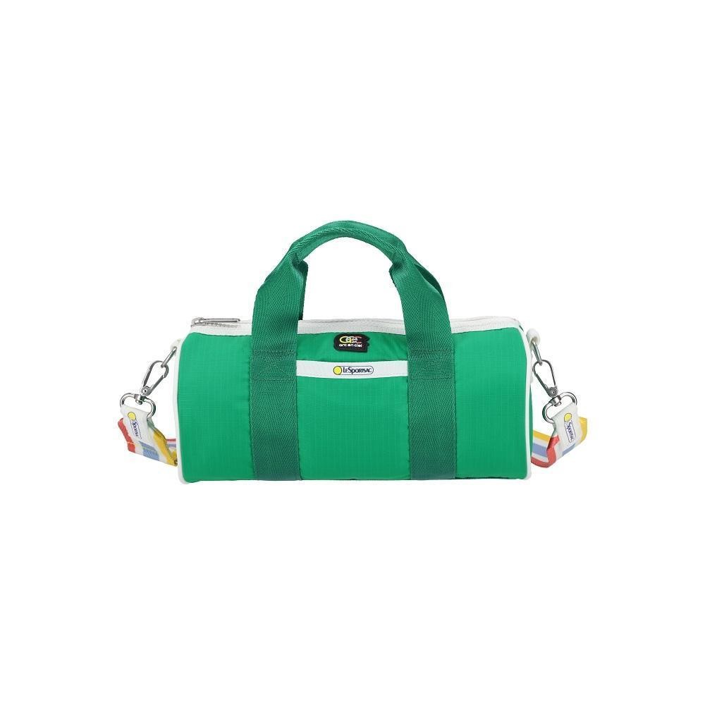 彩虹系列青草綠圓筒包。NT$7,800（藍鐘提供）