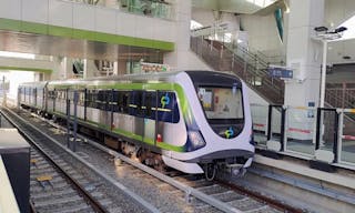 中捷列車完成新軸心安裝　4日正線運轉測試