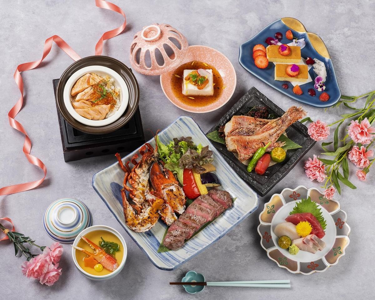 ibuki日本料理餐廳母親節套餐。3,480元／套。（飯店提供）