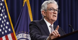 Fed Chair Jerome Powell Holds News Conference On Interest Rates