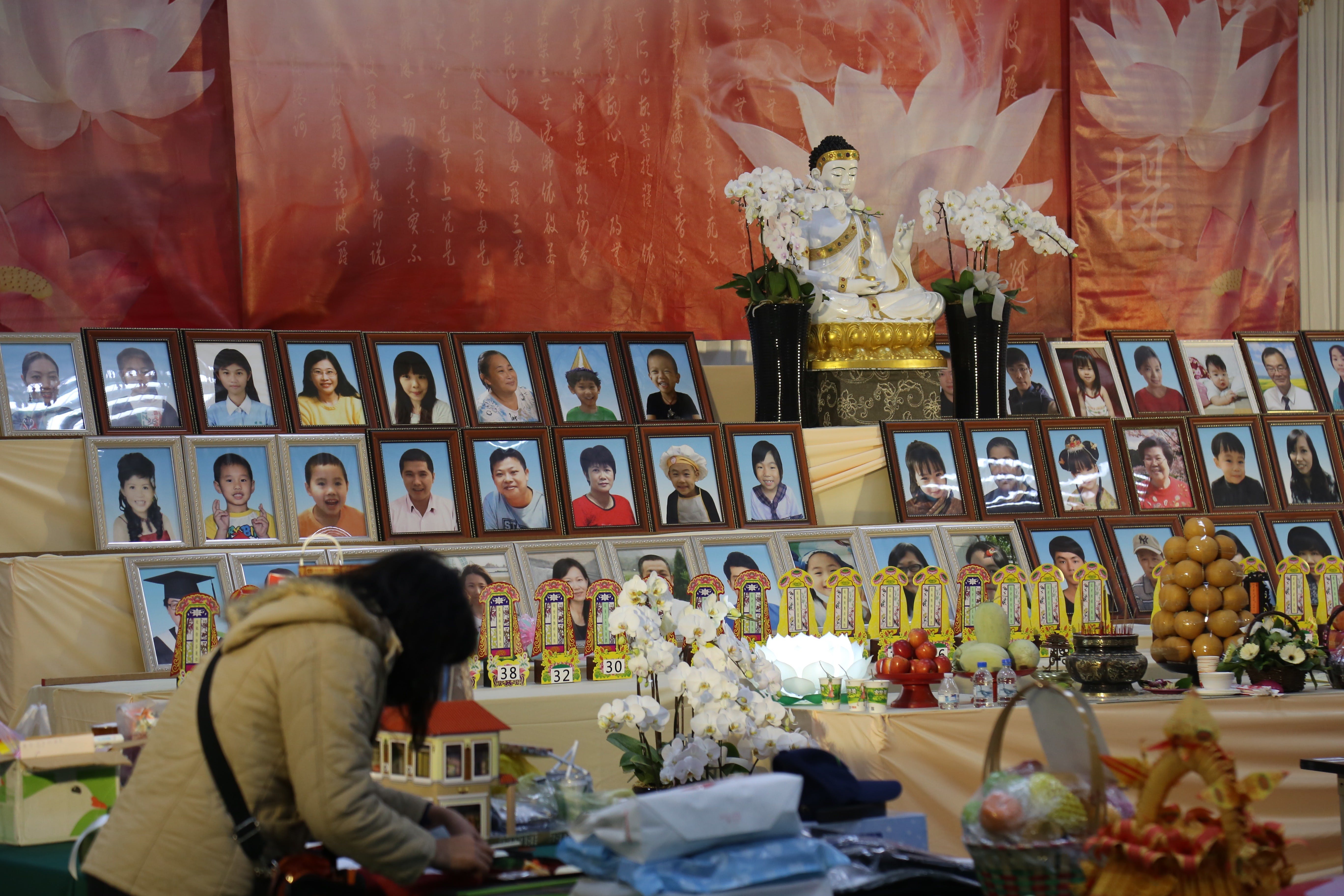 Photos of many of the 116 deceased victims of the Tainan City earthquake. Many victims were children and college students. Photo Credit: Tony Coolidge