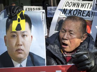 South Korea - Anti North Korea Nuclear Test Protest
