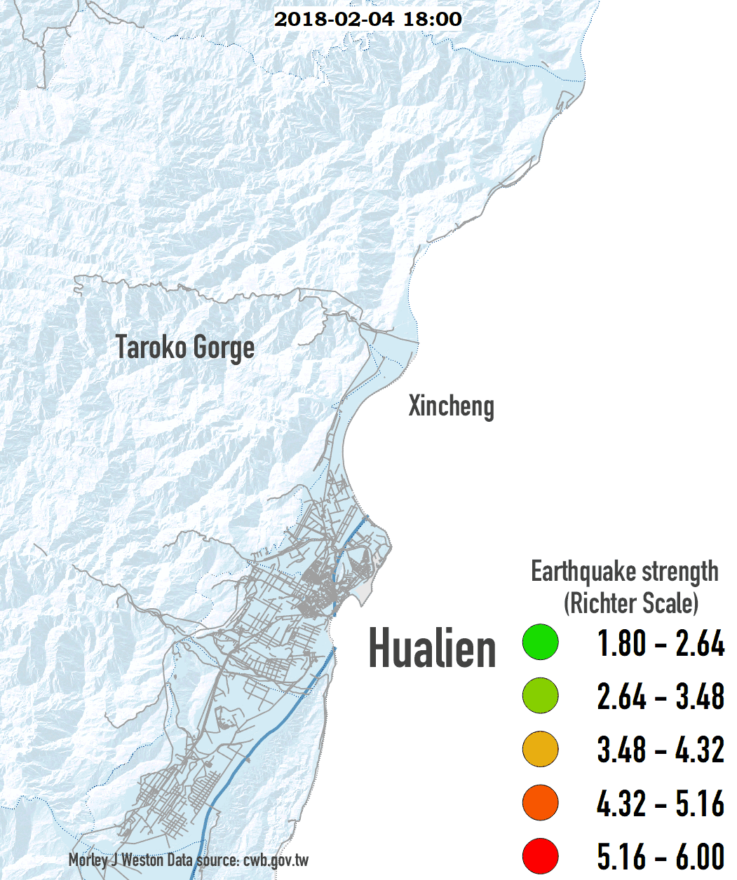 Hualien Earthquakes