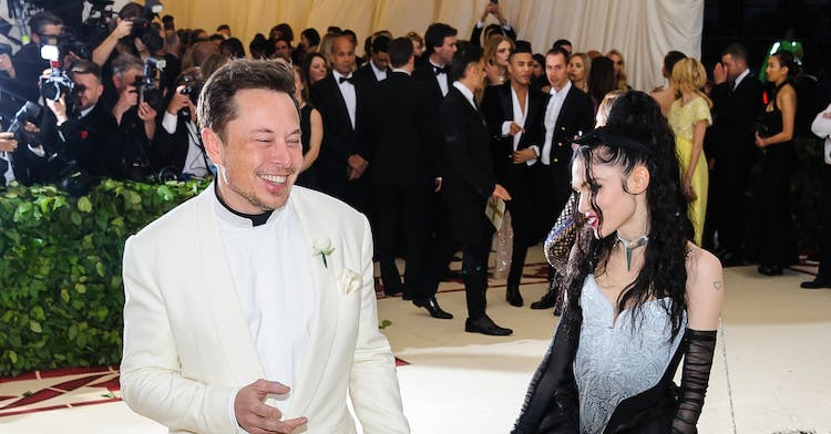 Elon,Musk,And,Grimes,Attend,The,2018,Metropolitan,Museum,Of