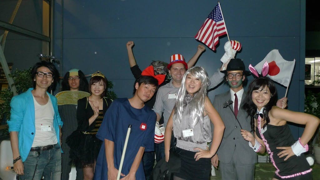 Share House residents holding a Halloween party. Photo Credit: Classicompany TokyoStay 