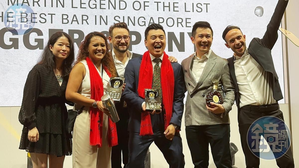 新加坡「Jigger & Pony」今年獲得第二名，並連續三年成為新加坡最佳酒吧。