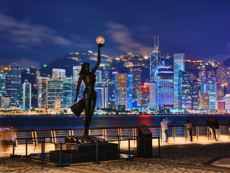 ▲香港最推薦的市區景點，首推尖沙咀星光大道。（圖／香港旅遊局提供）