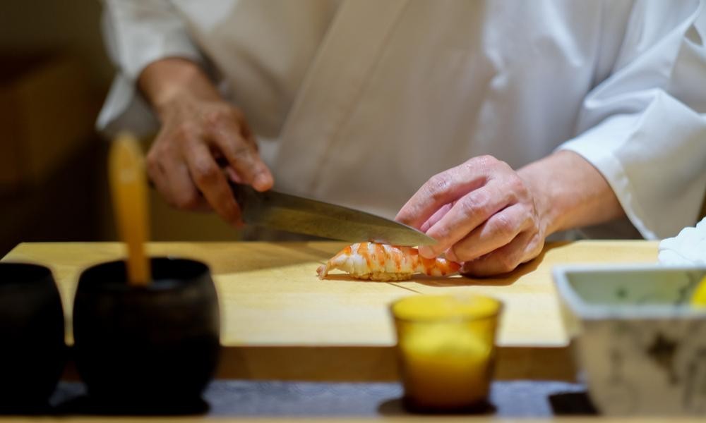 玄関先迄納品 珍らしいお鮨の拵へ方◇服部茂一、服部料理研究会、昭和