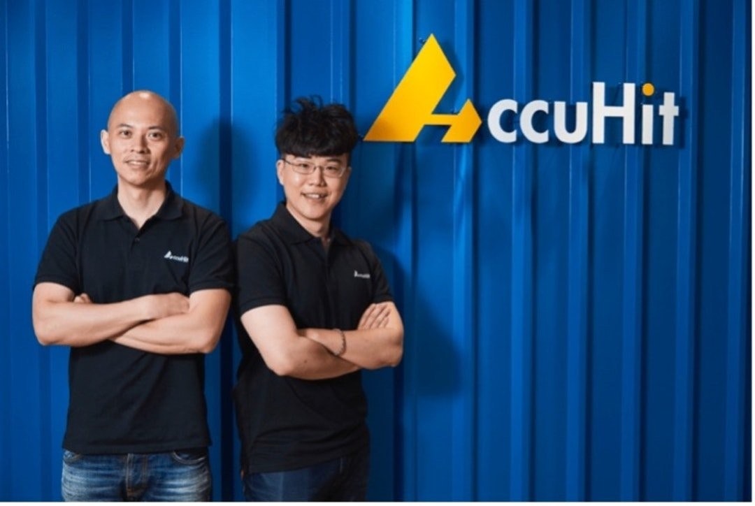 AccuHit CEO Jason Lin and Strategy & BD Director Mike Wu