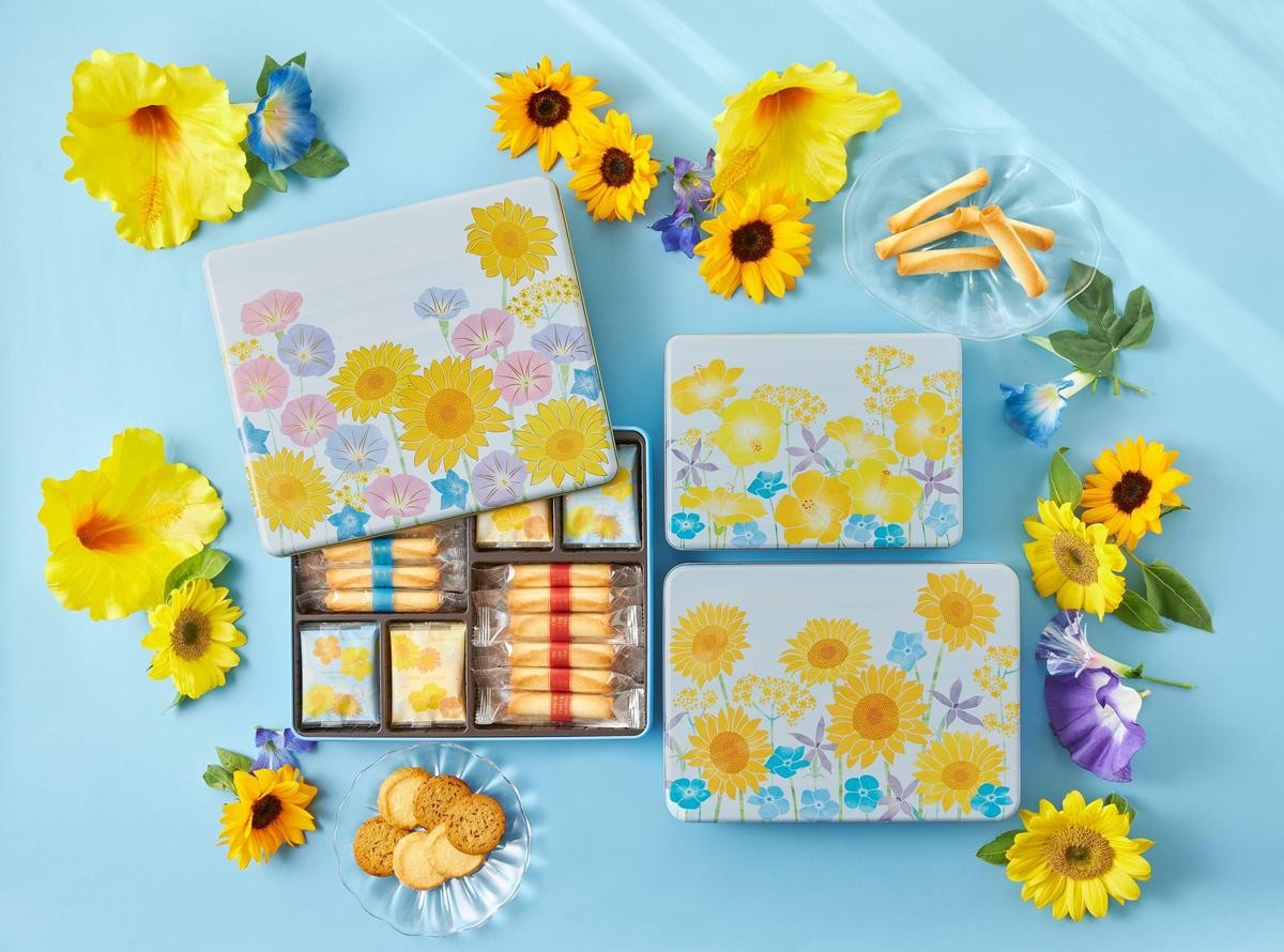 YOKU MOKU推出三種尺寸的夏季限定綜合禮盒，包裝亮眼繽紛充滿夏日氣息。（YOKU MOKU提供）
