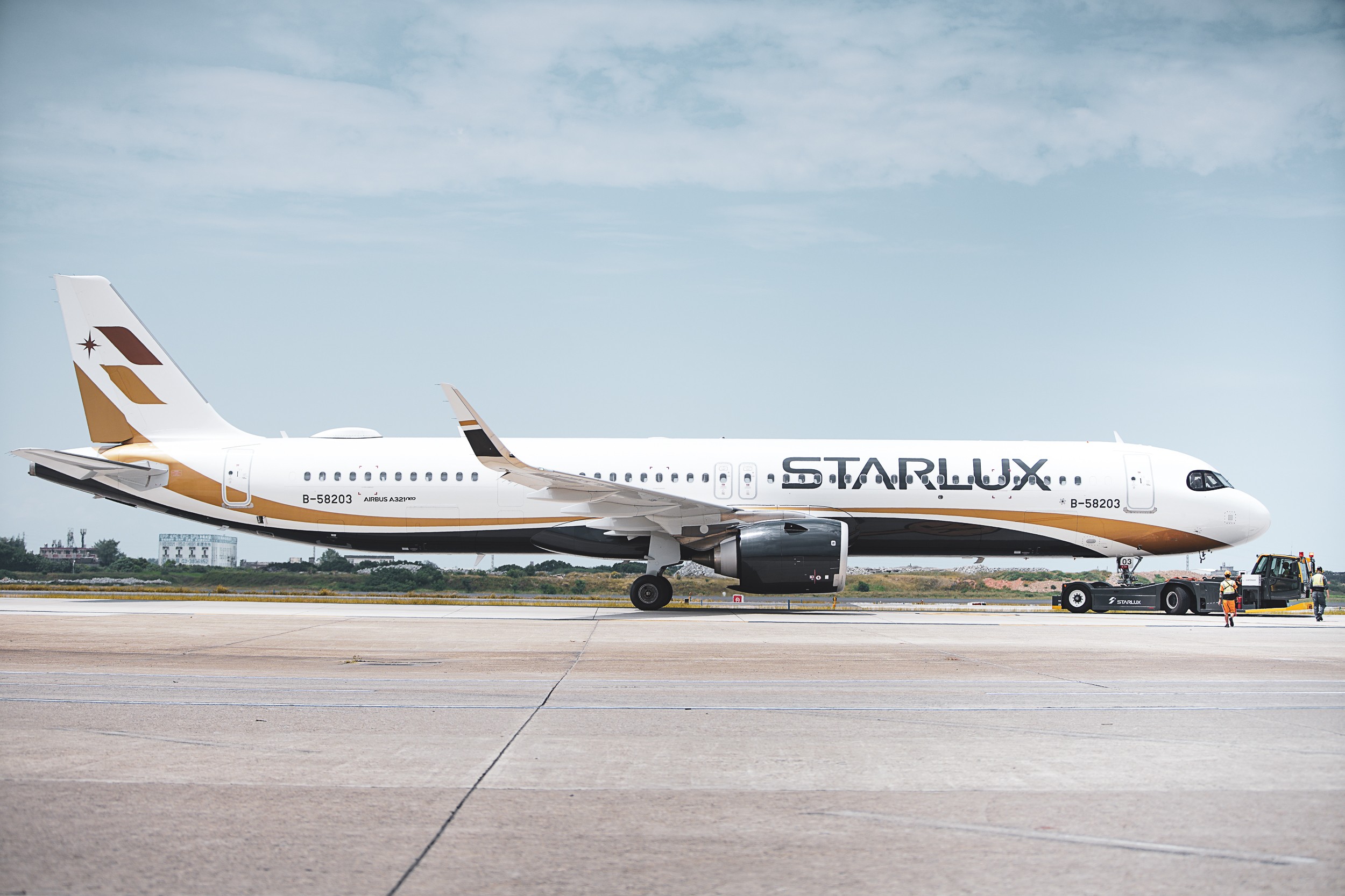 清邁為星宇航空在泰國開闢的第二個定期航點，以Airbus新世代客機A321neo執飛。（星宇航空提供）
