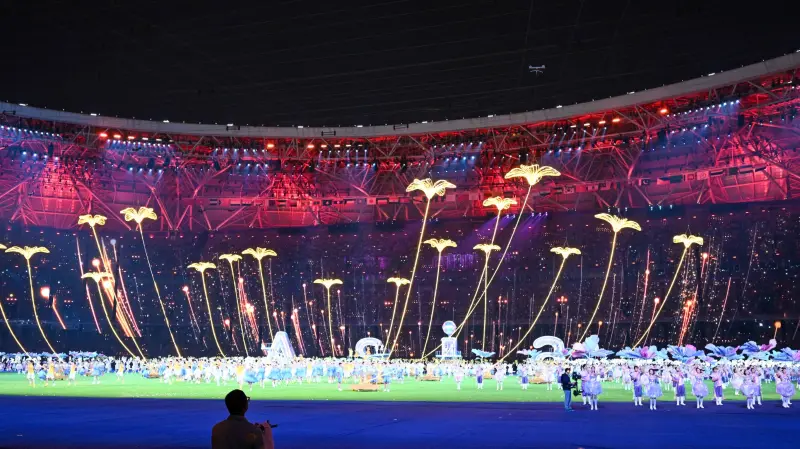 ▲2022年杭州亞運閉幕，中華英雄共拿下19面金牌，追平隊史紀錄。奧會提供