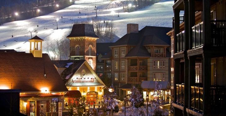 ▲藍山滑雪度假村。　圖：安大略省旅遊局／提供