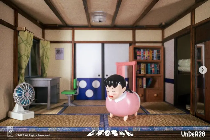 ▲日本潮牌UnDeR20近日與藝術家TenGuSan合作，以《哆啦A夢》主角之一「靜香」為主題，聯手打造出新款玩具。（圖／翻攝自IG＠under20_official）
