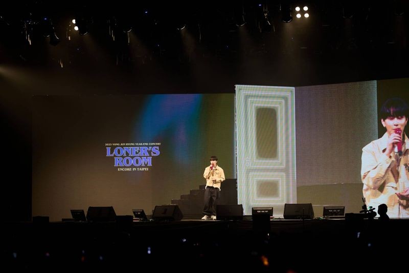 龍俊亨去年12月16日來台舉辦演唱會，和歌迷一起慶生。（TheArtistudio得藝室策劃提供）