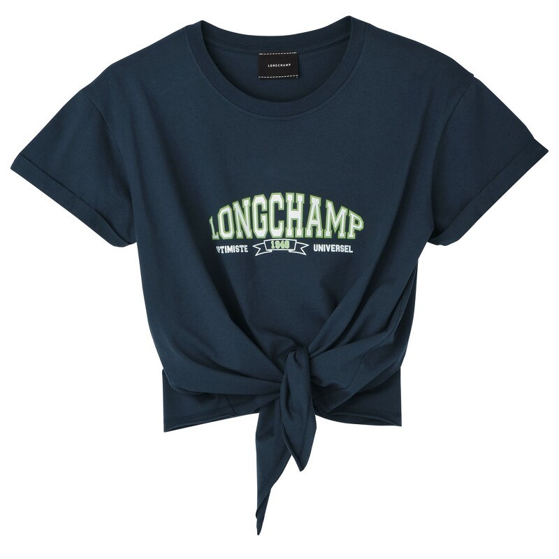 Longchamp綁帶T恤 ，NT$5,700。