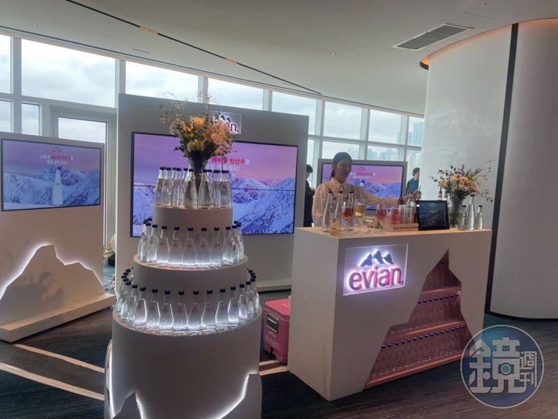 Evian也是米其林的長期贊助商之一。