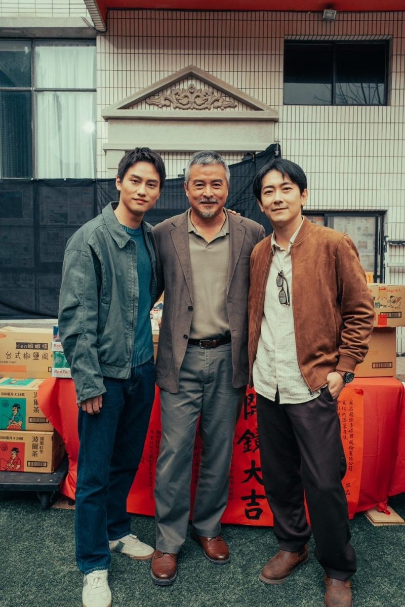 三位主要男演員范少勳（左起），李銘順，施名帥。（趣放娛樂）