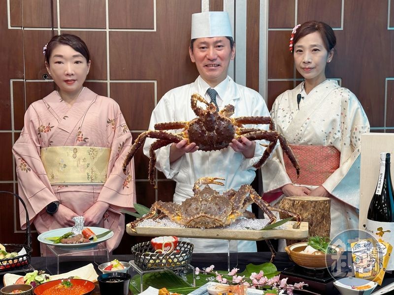 活跳跳的鱈場蟹是許多饕客最愛的北海道食材。