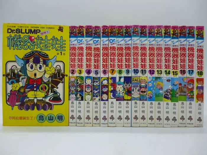 ▲鳥山明在1980年憑藉作品《怪博士與機器娃娃》爆紅，隔年就成為日本漫畫家繳稅榜首。（圖／翻攝自Yahoo拍賣）