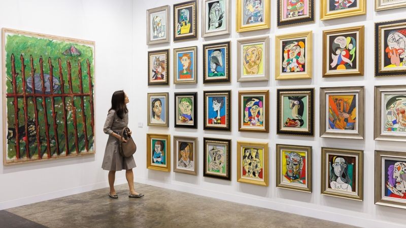 巴塞爾藝術展向來是香港藝術節的重頭戲之一，今年將帶來超過240間世界級藝廊的作品。（巴塞爾藝術展提供）