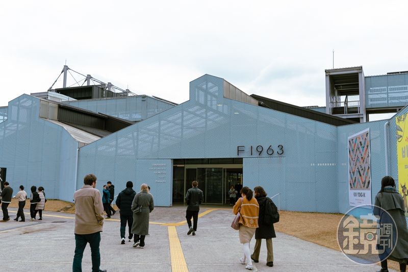 韓國釜山水營區的「F1963」是一個聚集咖啡館、二手書店、藝廊的文創園區。