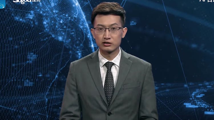 中國新華社「 AI 主播」首次亮相，可 24 小時不間斷播報新聞
